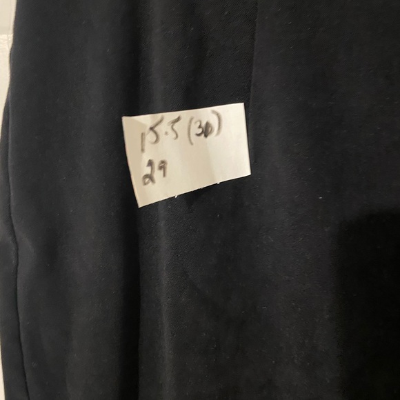 Uniform John Paul Richard Size 10 Sleek Black Pants - Picture 3 of 7